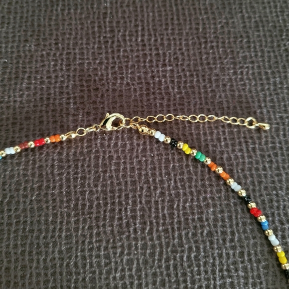 Gemelli👭 Rainbow🌈 Beads and Daisies🌼 Necklace - NWT - Picture 10 of 16